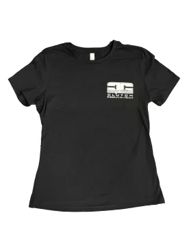 Competition Clutch - Live Fast, Shift Smooth Ladies T-Shirt Front